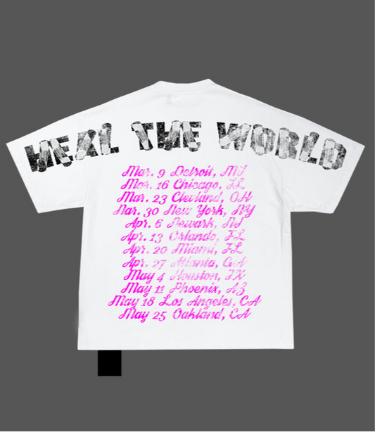 HEAL THE WORLD White Tee
